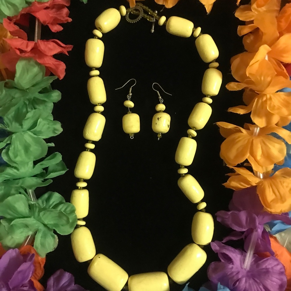 Exclusive Unique Handmade Necklace & Earring Set